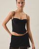 Out From Under Out From Under Lily Sheer Lace Low-Rise Mini Skort in Black, Women's at Urban Outfitters - 2