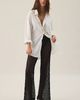 Out From Under Out From Under Lily Sheer Lace Wide Leg Pants in Black, Women's at Urban Outfitters - 1