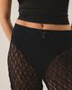 Out From Under Out From Under Lily Sheer Lace Wide Leg Pants in Black, Women's at Urban Outfitters - 4
