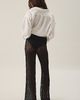 Out From Under Out From Under Lily Sheer Lace Wide Leg Pants in Black, Women's at Urban Outfitters - 5