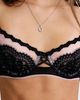 Out From Under Out From Under Modern Romance Lace Trim Underwire Bra in Black, Women's at Urban Outfitters - 2