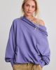 Out From Under Out From Under Morning Sky Funnel Neck Hoodie Sweatshirt in Blue, Women's at Urban Outfitters - 1