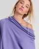 Out From Under Out From Under Morning Sky Funnel Neck Hoodie Sweatshirt in Blue, Women's at Urban Outfitters - 3