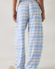 Out From Under Out From Under Night In Plaid Flannel PJ Pants in Light Blue, Women's at Urban Outfitters - 5