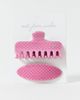 Out From Under Out From Under Patterned Claw Clip & Barrette Set in Pink, Women's at Urban Outfitters - 1