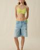 Out From Under Out From Under Pinch-Front Seamless Knit Bralette in Lime, Women's at Urban Outfitters - 3