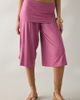 Out From Under Out From Under Poolside Cool Jersey Knit Capri 2-Piece Set Pant in Berry, Women's at Urban Outfitters - 3