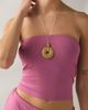 Out From Under Out From Under Poolside Cool Jersey Knit Capri 2-Piece Set Pant in Berry, Women's at Urban Outfitters - 5