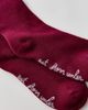 Out From Under Out From Under Quinn Athletic Socks in Pomegranate, Women's at Urban Outfitters - 2