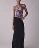 Out From Under Out From Under Sasha Lace-Up Plunging Halter Neck Corset Top in Purple, Women's at Urban Outfitters - 4