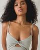 Out From Under Out From Under Saturday Sculpt Twist-Front Athletic Romper in Stone, Women's at Urban Outfitters - 5