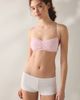 Out From Under Out From Under Simona Floral Jacquard Seamless Knit Bralette in Pink, Women's at Urban Outfitters - 2