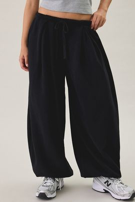 Out From Under Out From Under Slow Motion Baggy Balloon Sweatpants in Black, Women's at Urban Outfitters