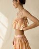 Out From Under Out From Under Summer Lovin' Printed Tiered Ruffle Skirt 2-Piece Set in Coral, Women's at Urban Outfitters - 3