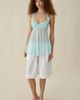 Out From Under Out From Under Sweet Spice Sheer Halter Neck Tunic Top in Turquoise, Women's at Urban Outfitters - 1