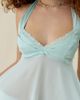 Out From Under Out From Under Sweet Spice Sheer Halter Neck Tunic Top in Turquoise, Women's at Urban Outfitters - 4