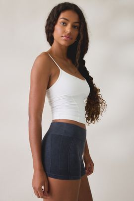 Out From Under Out From Under Tara Seamless Biker Shorts in Black, Women's at Urban Outfitters