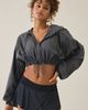 Out From Under Out From Under Whisper Wrap Mini Skort in Black, Women's at Urban Outfitters - 1