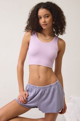 Out From Under Out From Under Wrap It Up Seamless Reversible Bra Top in Lavender, Women's at Urban Outfitters