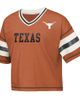 Outerstuff Girls Youth Outerstuff Texas Orange Texas Longhorns Gridiron Jersey V-Neck T-Shirt - 2
