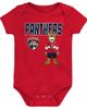 Outerstuff Infant & Newborn Outerstuff Florida Panthers Littlest Player Three-Pack Bodysuit Set - 2
