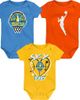 Outerstuff Infant Outerstuff Chicago Sky Slide Home 3-Piece Creeper Set - 1