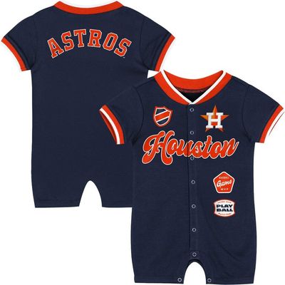 Outerstuff Infant Outerstuff Navy Houston Astros Pinch Coverall 