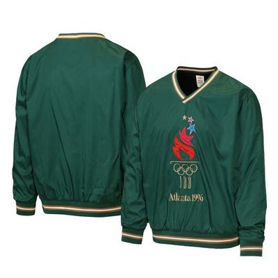 Outerstuff Men's Outerstuff Green Olympic Games Atlanta 1996 Summer Olympics V-Neck Jacket 