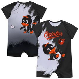 Outerstuff Newborn Outerstuff Black Baltimore Orioles Baby Mascot Bodysuit 
