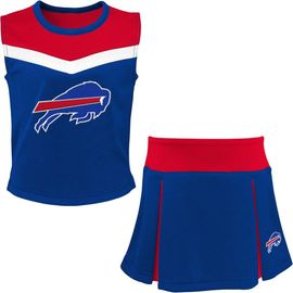 Outerstuff Outerstuff Girls Youth Royal Buffalo Bills Spirit Two-Piece Cheerleader Set 