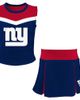 Outerstuff Outerstuff Girls Youth Royal New York Giants Spirit Two-Piece Cheerleader Set  - 1