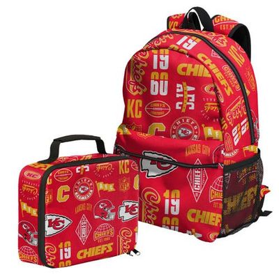 Outerstuff Outerstuff Kansas City Chiefs Backpack and Lunchbox Set