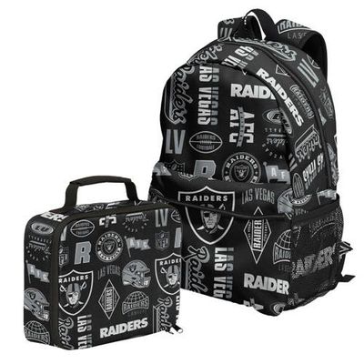 Outerstuff Outerstuff Las Vegas Raiders Backpack and Lunchbox Set