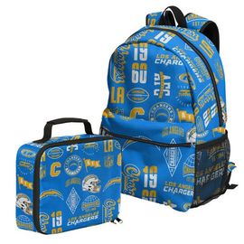 Outerstuff Outerstuff Los Angeles Chargers Backpack and Lunchbox Set