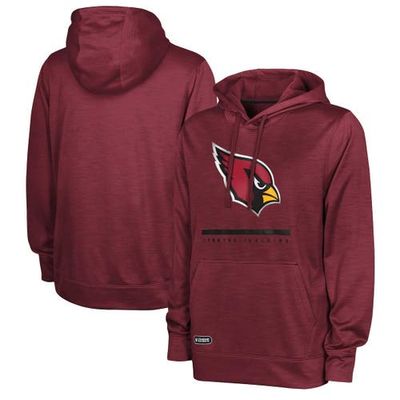 Outerstuff Outerstuff Men's Cardinal Arizona Cardinals Speed Drill Streak Pullover Hoodie 