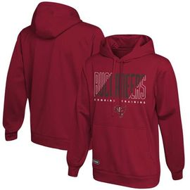 Outerstuff Outerstuff Men's Red Tampa Bay Buccaneers Backfield Combine Authentic Pullover Hoodie 