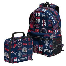 Outerstuff Outerstuff New England Patriots Backpack and Lunchbox Set