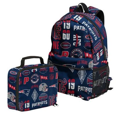 Outerstuff Outerstuff New England Patriots Backpack and Lunchbox Set
