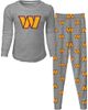 Outerstuff Outerstuff Preschool Heather Gray Washington Football Team Long Sleeve T-Shirt & Pants Sleep Set  - 1