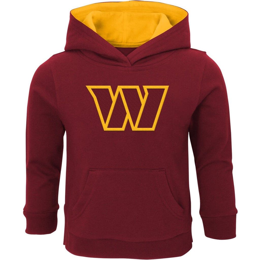 Outerstuff Outerstuff Toddler Burgundy Washington Commanders Prime Pullover Hoodie 