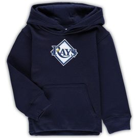 Outerstuff Outerstuff Toddler Navy Tampa Bay Rays Team Primary Logo Fleece Pullover Hoodie 