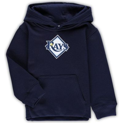 Outerstuff Outerstuff Toddler Navy Tampa Bay Rays Team Primary Logo Fleece Pullover Hoodie 