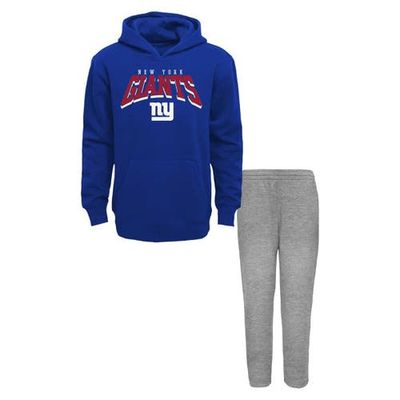 Outerstuff Outerstuff Toddler New York Giants Dynamic Duo Fleece Pullover Hoodie & Sweatpants Set