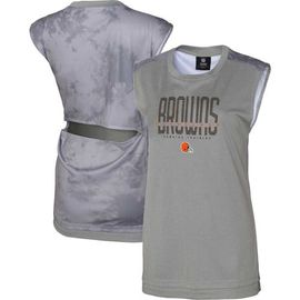 Outerstuff Outerstuff Women's Gray Cleveland Browns No Sweat Tank Top 