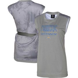 Outerstuff Outerstuff Women's Gray Los Angeles Chargers No Sweat Tank Top 