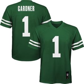 Outerstuff Outerstuff Youth Ahmad Sauce Gardner Green New York Jets Replica Player Jersey 