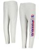 Outerstuff Outerstuff Youth Ash Chicago Cubs Game Time Fleece Pants  - 1