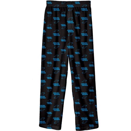 Outerstuff Outerstuff Youth Black Carolina Panthers Team-Colored Printed Pajama Pants 