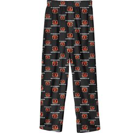 Outerstuff Outerstuff Youth Black Cincinnati Bengals Team-Colored Printed Pajama Pants 
