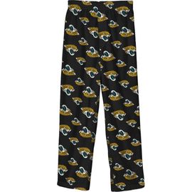 Outerstuff Outerstuff Youth Black Jacksonville Jaguars Team-Colored Printed Pajama Pants 